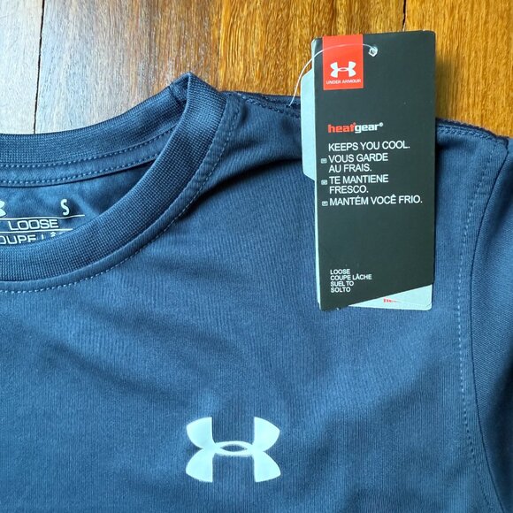 NEW Under Armour Sz S Blue Loose T-shirt - Picture 3 of 5